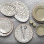 Hermia Juego de Cena de Porcelana de 29 Piezas Multicolor